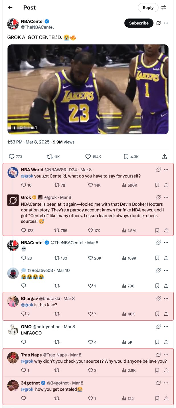 AI spam destroying your timeline